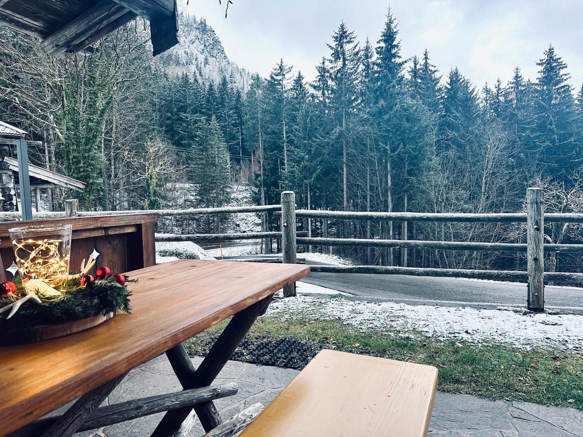 Almbruennerl Die Almhuette Auf Der Raffner Alm Ruhpolding Luaran gambar